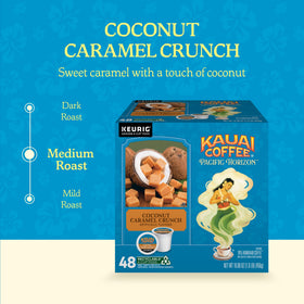 Kauai Coffee Keurig-compatible pods ideal for quick single-serve rituals.