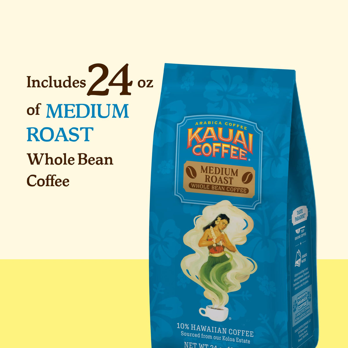 Kauai Coffee Koloa Estate farm view, highlighting origin and tour experience.