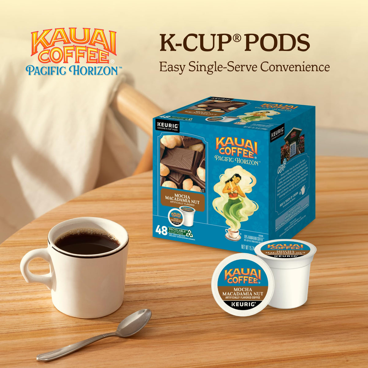 Kauai Coffee Mocha Macadamia Nut pack showcases sustainable option for eco-conscious brewing