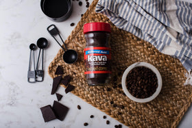 Kava full-bodied taste in cup delivers bold flavor