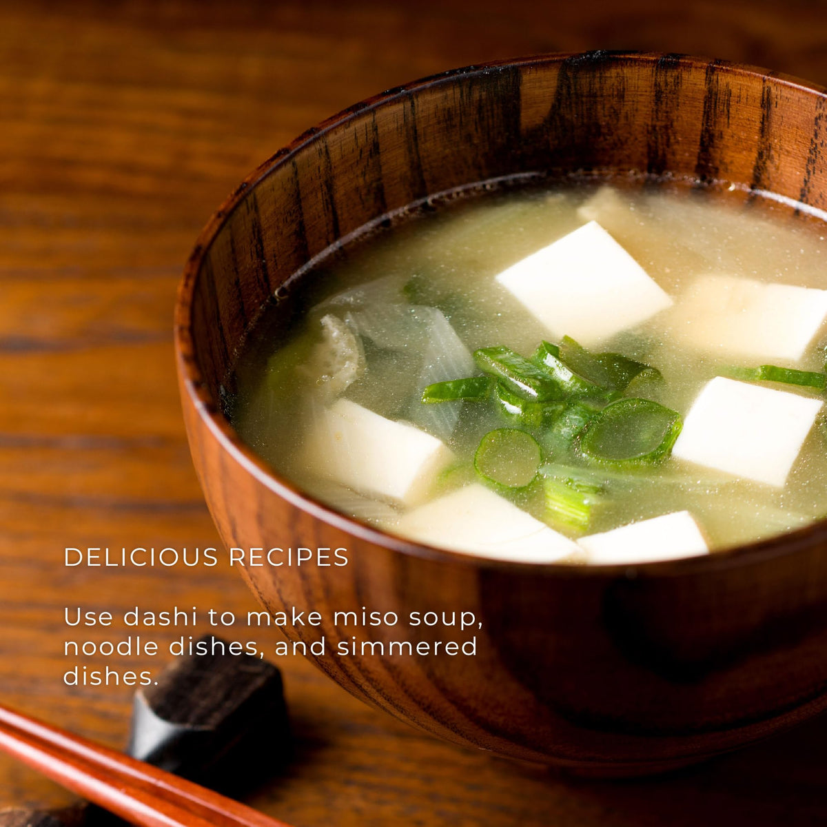 Kawashimaya dashi powder being stirred in a pot.