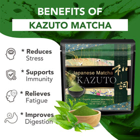 Kazuto ceremonial-grade tea for traditional usucha or modern beverages