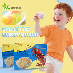 KC Commerce Asian-inspired prawn crackers pair well with rice or soups