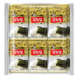 KC KWANGCHEONKIM Kim Nori Gold 4g pack shot, a convenient seaweed snack for on-the-go moments.