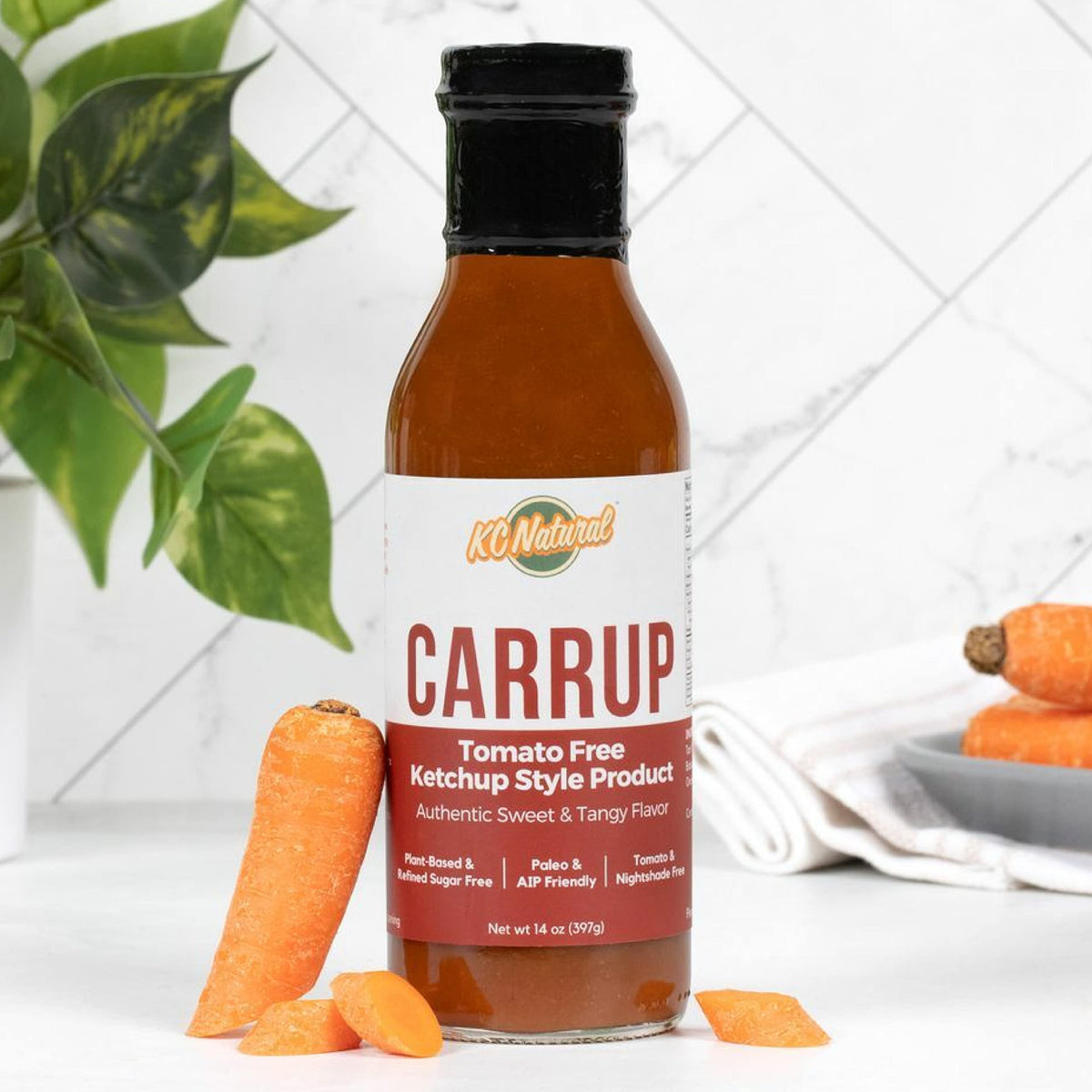 KC Natural Carrup in a bright kitchen scene ready for meals