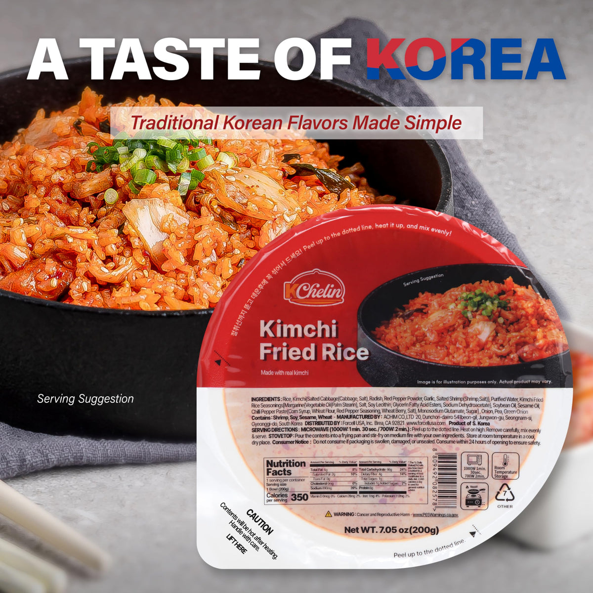 KCHELIN on-the-go meal pack fits lunches, travel, and quick dinners.
