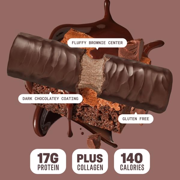 KD Chocolates Built Bars Brownie Batter Puff bar-closeup reveals airy texture and brownie aroma