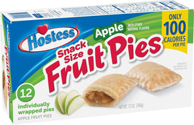 KD Chocolates Hostes Snack Size Apple Pies on-the-go bite for quick snacking.