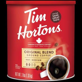 KD Chocolates Tiim Hortons Original Blend cup reflects a balanced, smooth medium roast.