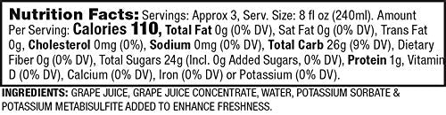 Kedem Sparkling Concord Grape Juice label closeup highlighting Kosher, non-alcoholic status.