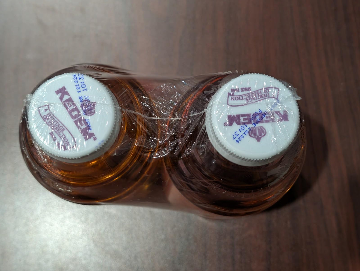 Kedem White Grape Juice pack, value 2-pack for home and travel.