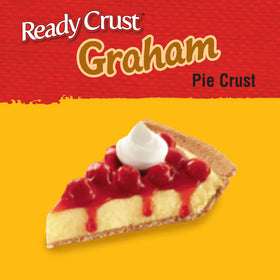 Keebler graham-cracker crust close-up with golden edges, ideal for baked or no-bake desserts