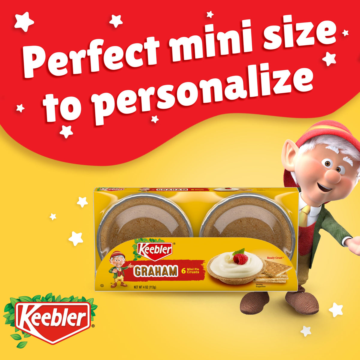 Dessert platter idea with Keebler Ready Crust mini graham crusts