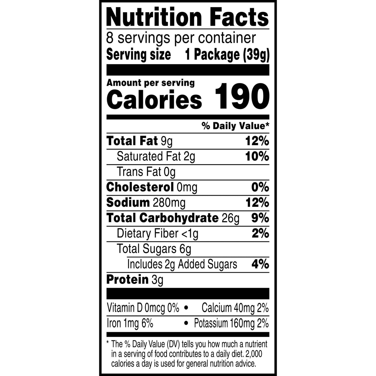Keebler sandwich crackers packaging front showing the four-tray box