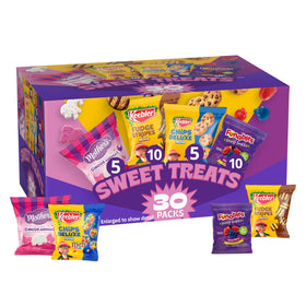Keebler Variety Treats Pack front view, ideal for family snacking on the go.