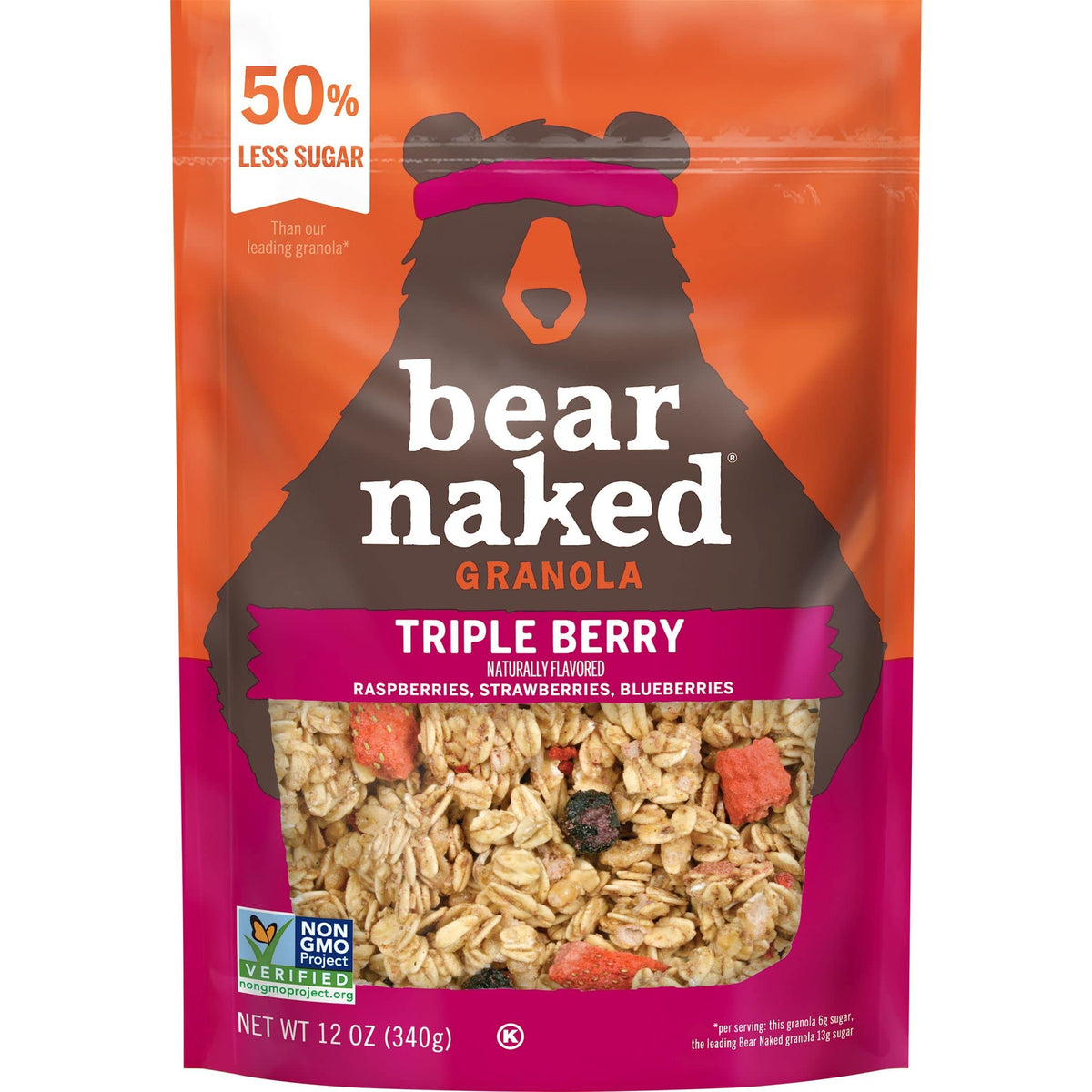 Bear Naked granola snack pack—perfect camping or office snack.