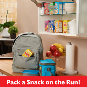 Kellogg's family-favorites display for bulk pantry staples.