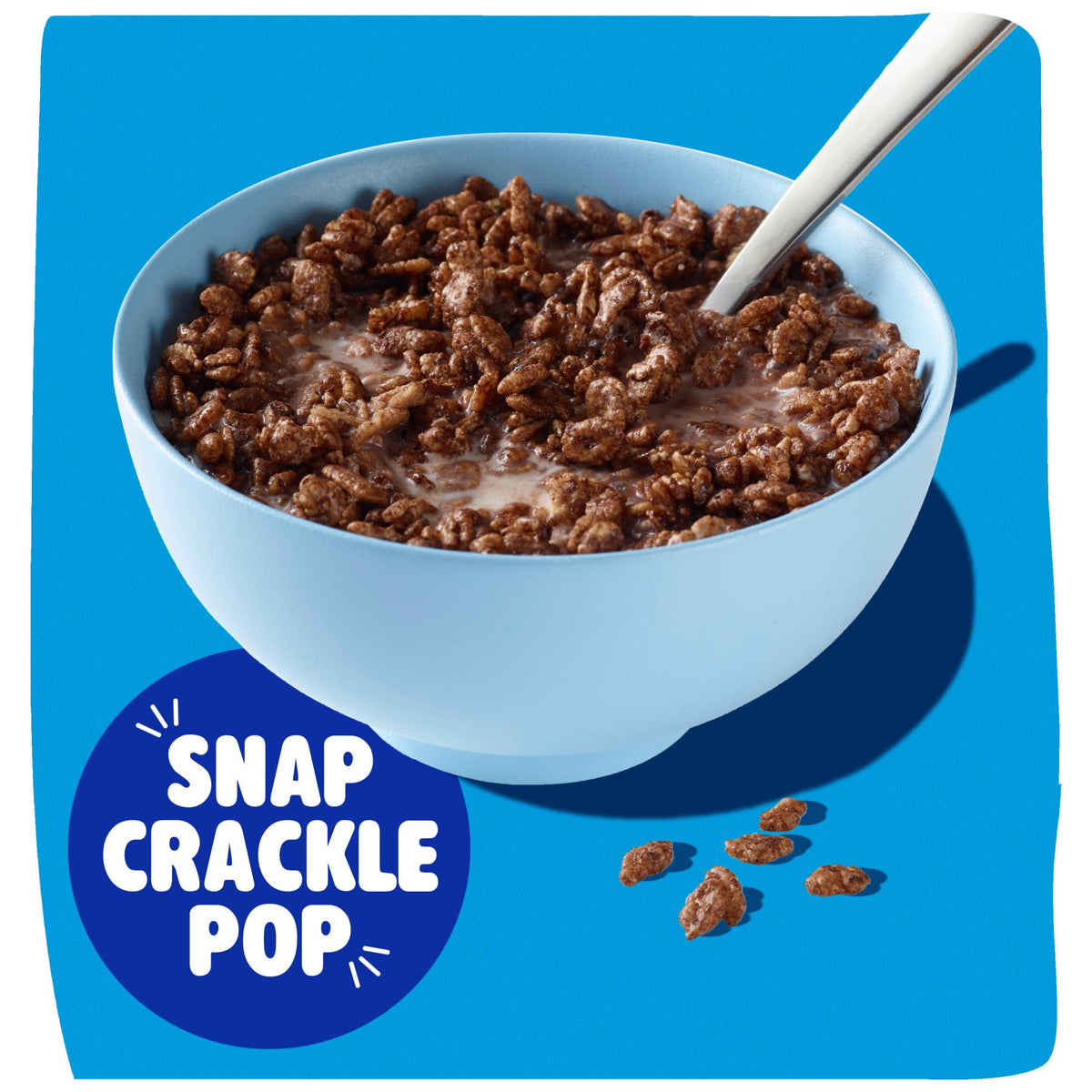 Kellogg's Cocoa Krispies Cups for quick breakfast service at home.