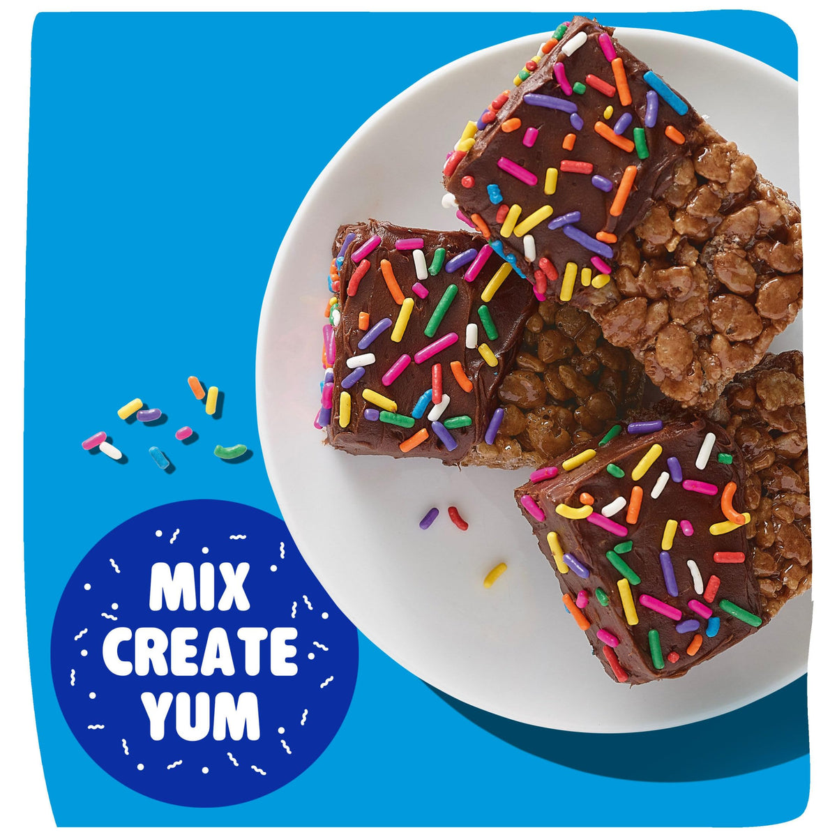 Kellogg's Cocoa Krispies Cups topped with fresh fruit for flavor boost.