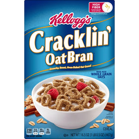 Kellogg's Cracklin' Oat Bran serving scoop for quick breakfast ideas