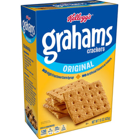 Kellogg's Grahams crackers crushed as pie crust or cookie base.