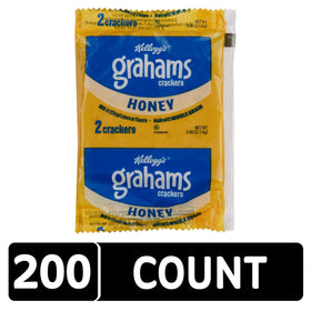 Kellogg's Honey Grahams Crackers 30 sleeves ready for bulk shelving