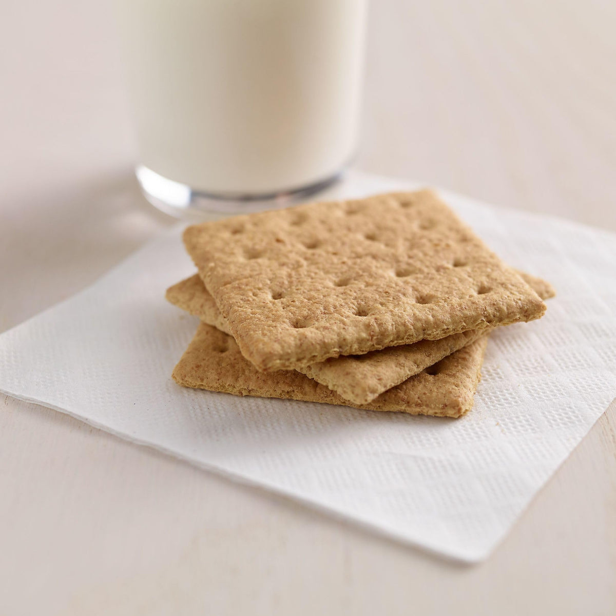 Kellogg's Honey Grahams Crackers stacked on store shelf for easy browsing