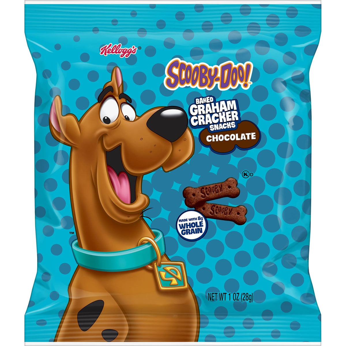 Kellogg's Scooby-Doo graham crackers as a travel-friendly snack