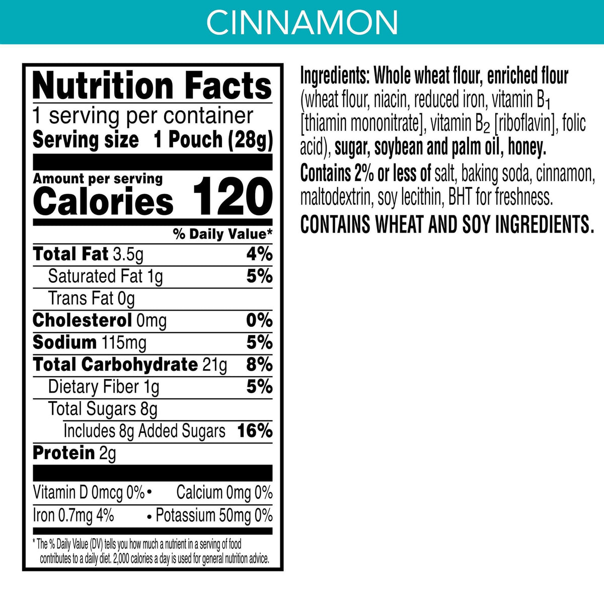 No high fructose corn syrup or artificial colors or flavors.