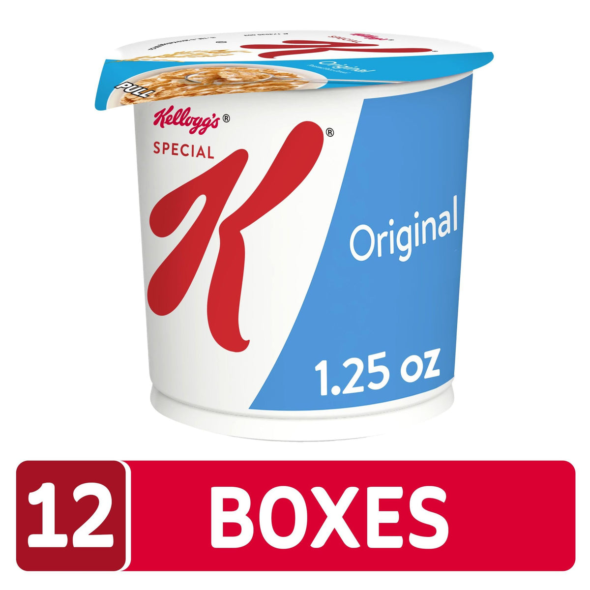 Kellogg's Special K crispy rice flakes close-up showing light texture