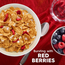 Kellogg's Special K Fiber cereal box emphasizes fiber for lasting energy
