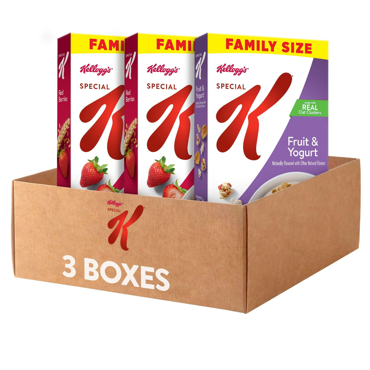 Kellogg's Special K Red Berries box for a quick fruity breakfast