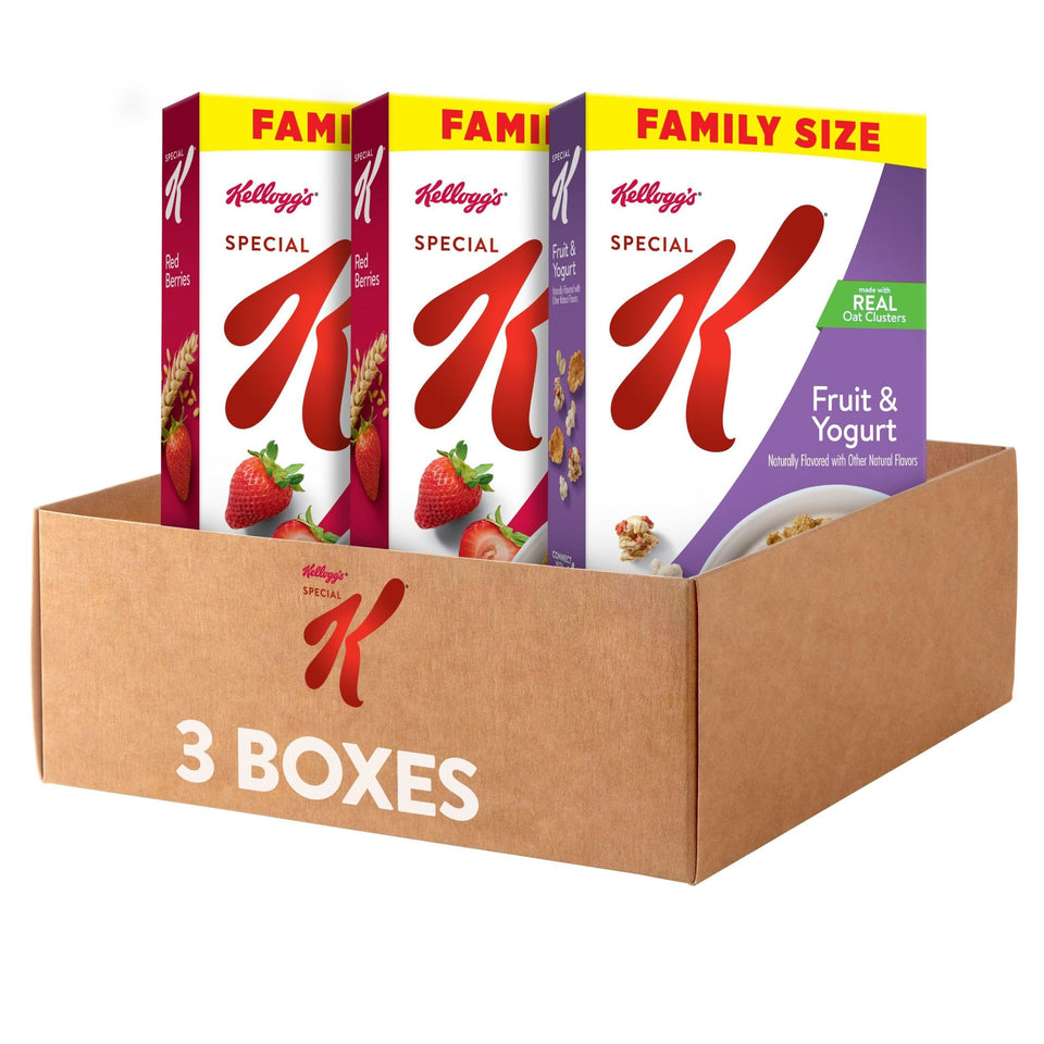 Kellogg's Special K Red Berries box for a quick fruity breakfast