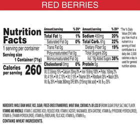 Kellogg's Special K Red Berries cereal flakes close-up, showing crisp texture.