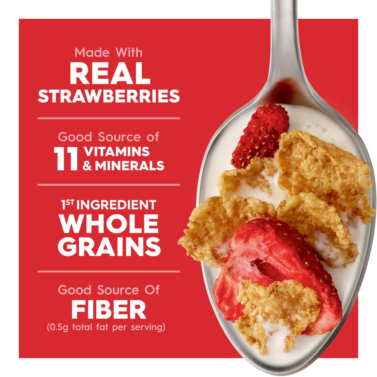 Kellogg's Special K Red Berries family pack showing three boxes for freshness