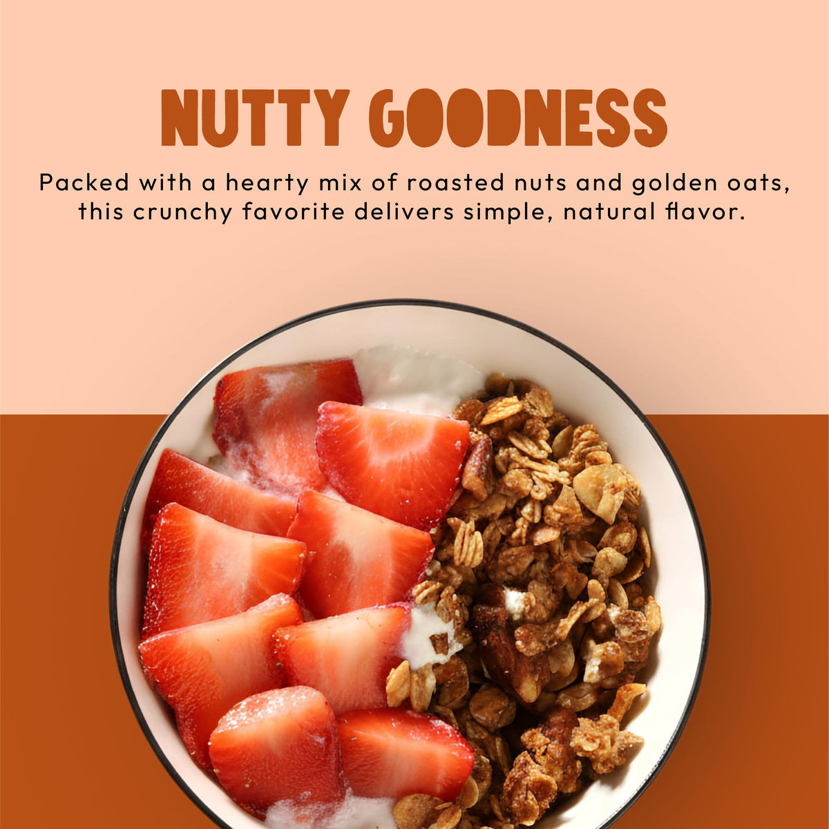 Kelly's Four Plus Granola morning-routine emphasizes fiber and plant-based protein