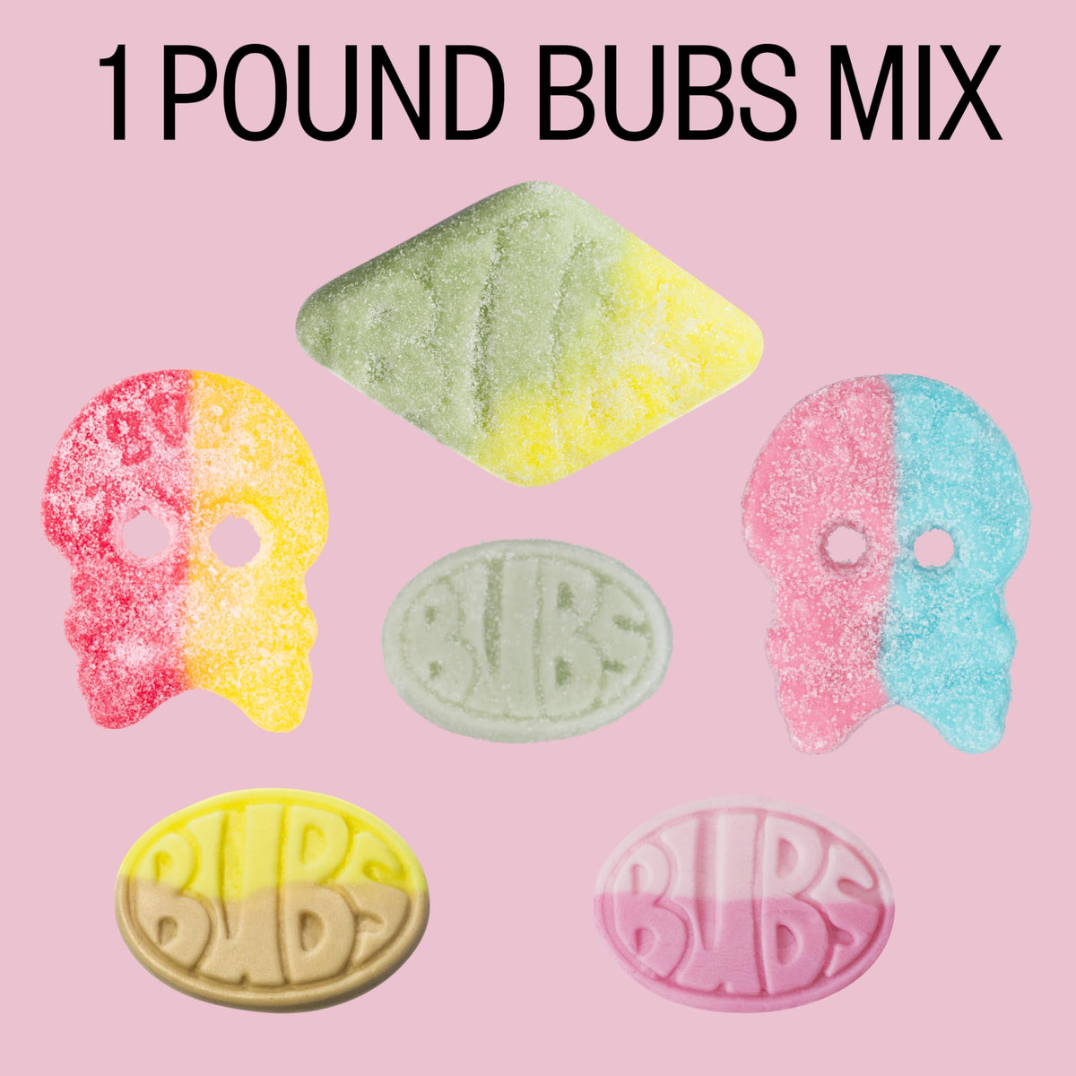 Kenai Kitchen BUBS Swedish Candy shareable bag ideal for parties.
