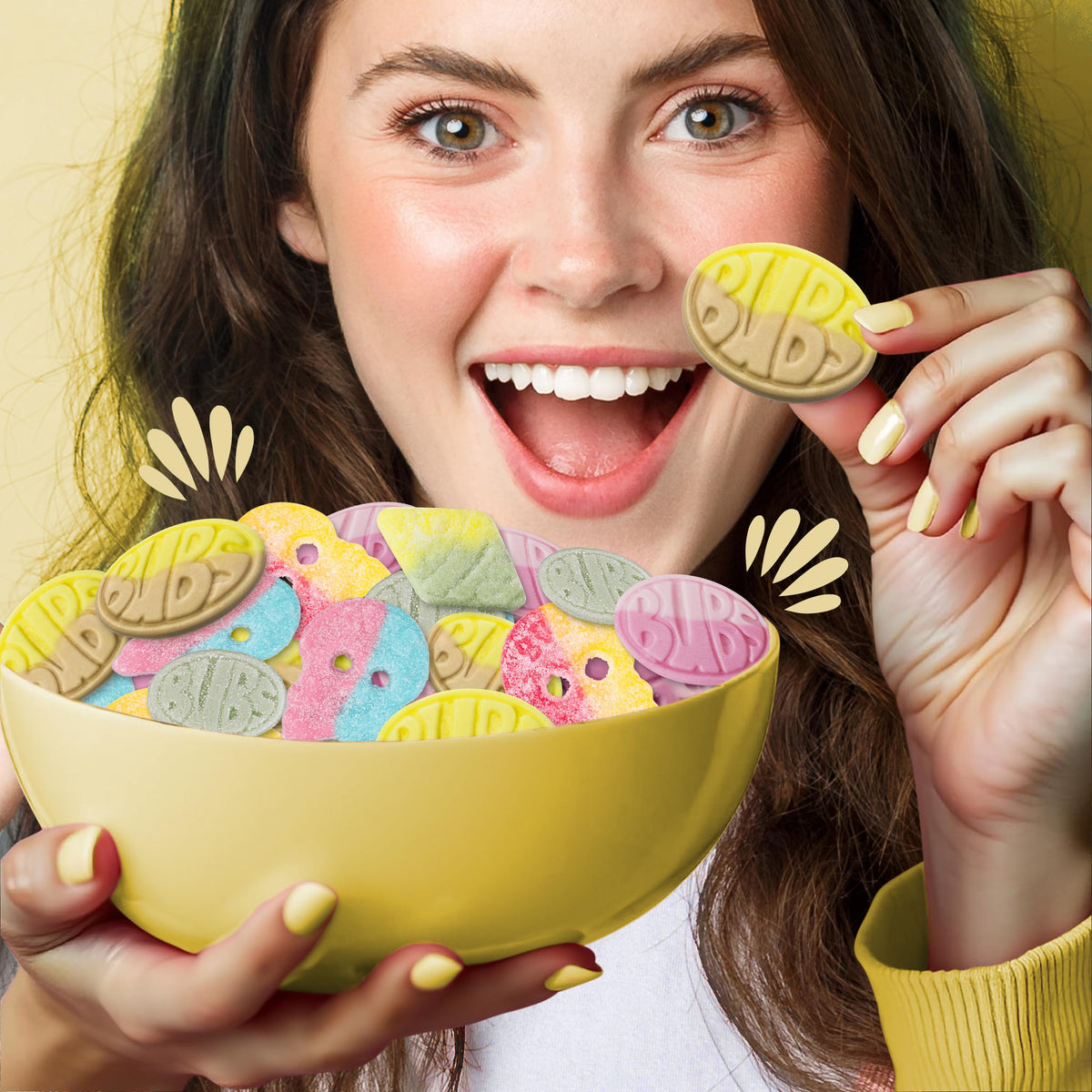 Kenai Kitchen Bubs Swedish Candy Mix variety display — showcases 12 favorites.