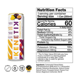Kenetik bottle in gym bag ready for post-workout alertness.