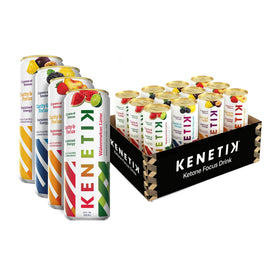 Kenetik caffeine-free focus drink can for steady daytime focus