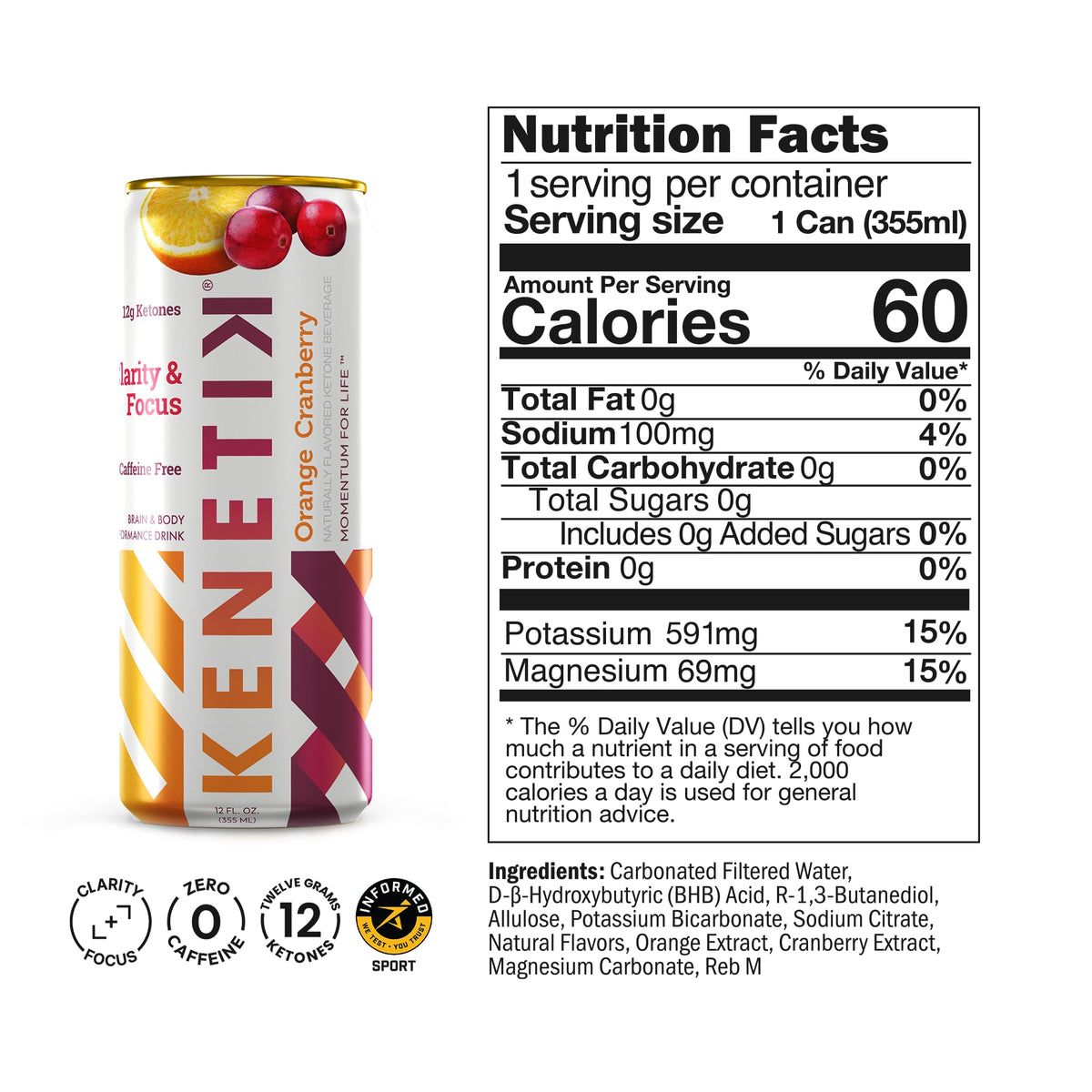 Kenetik Ketone Focus Drink morning workspace scene conveying sustained focus during tasks.