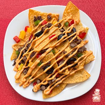 Kenko Spicy Japanese Mayo cream texture close-up shows creamy heat
