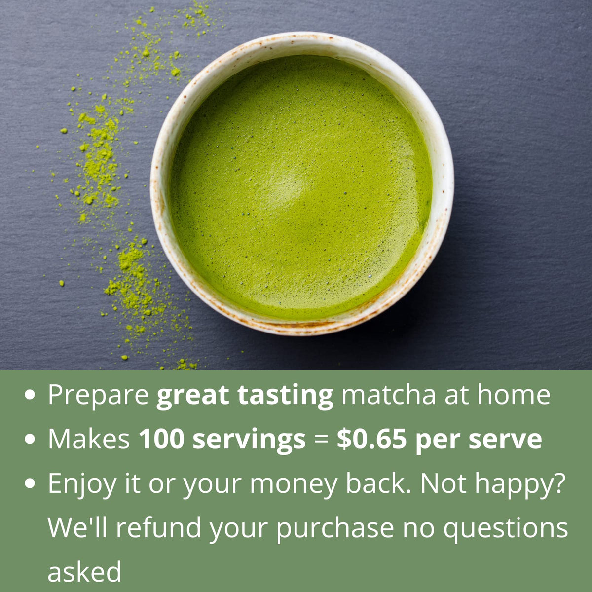 Kenko Tea Matcha latte setup inviting a comforting beverage ritual.