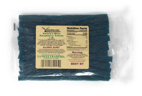 Kennys Licorice Twists Blue Raspberry 1lb pack—great for sharing at gatherings.