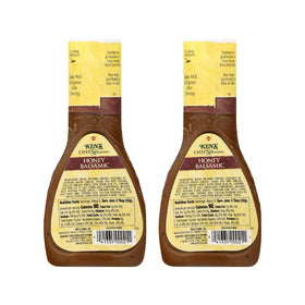 Ken's Chef's Reserve Honey Balsamic Dressing bottle elevating savory sandwiches.