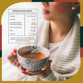 Kericho Gold tea bags with enveloped string and tag for easy brewing