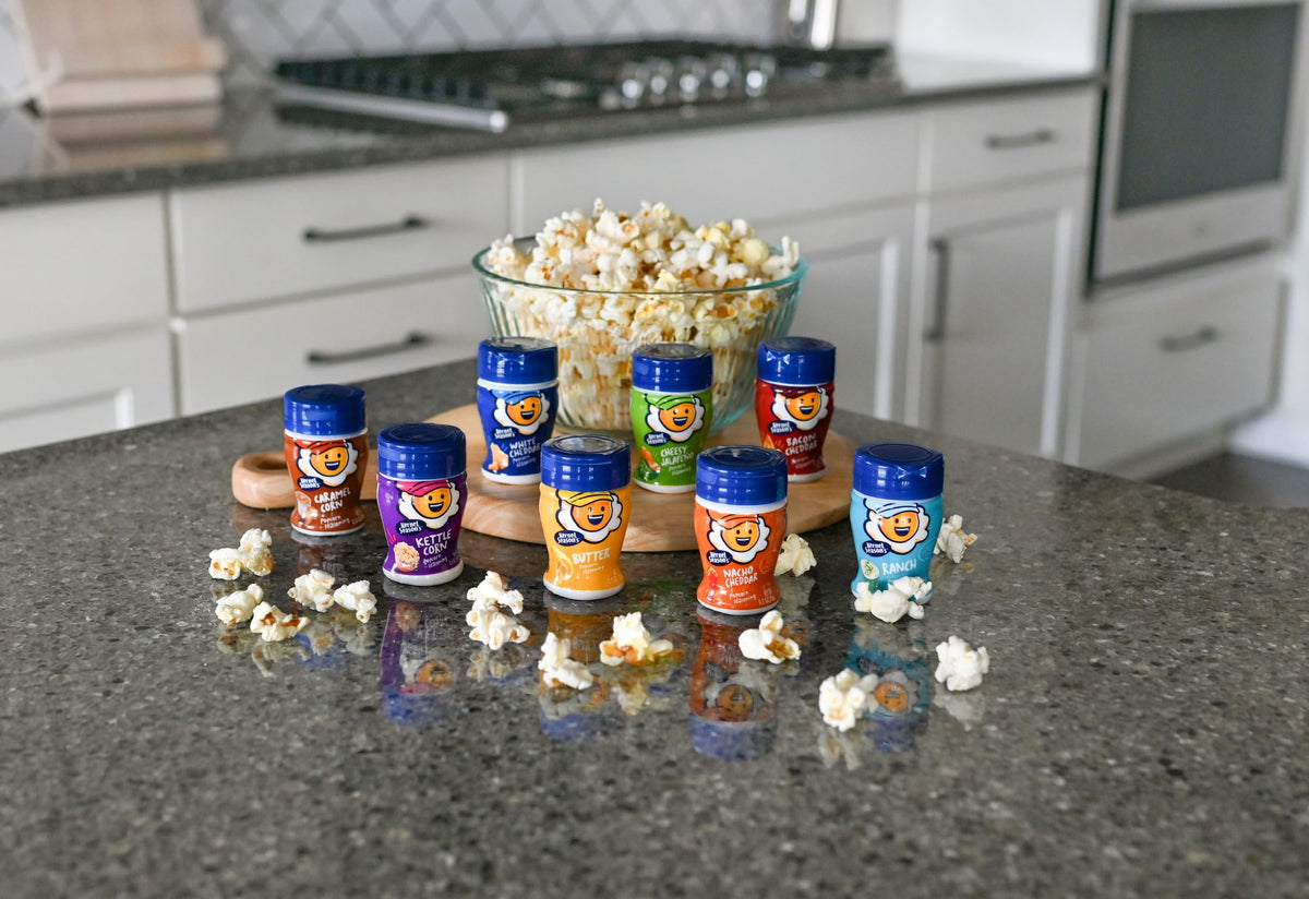 Kernel Season's Butter mini jar delivers rich, classic flavor for popcorn and snacks