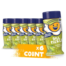 Kernel Season's Dill Pickle popcorn seasoning pack front adds bold dill flavor to popcorn