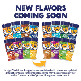 Close-up of assorted Kernel Season's flavors for quick snack upgrades