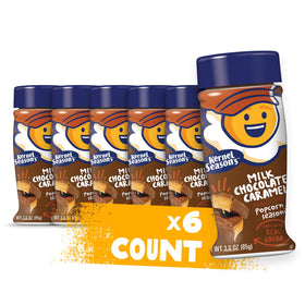 Kernel Season's Milk Chocolate Caramel jar adds a chocolate twist to popcorn